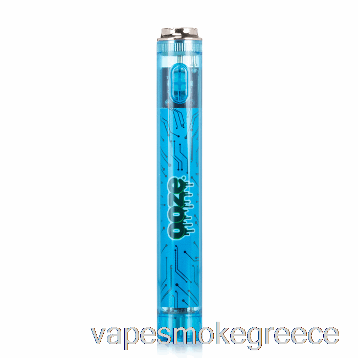 Vape Greece Ooze Slim 400mah Clear 510 Vape μπαταρία ζαφείρι μπλε